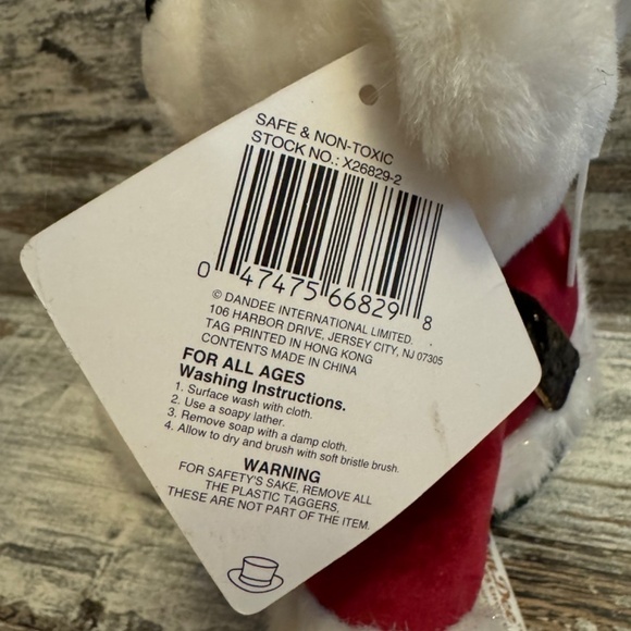 DanDee 2002 Christmas Bear Snowflake Friends Plush - Picture 5 of 6